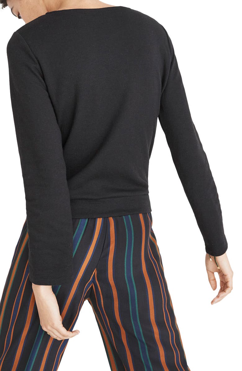 Madewell Side Tie Top, Alternate, color,