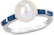 Julianna B. Cultured Pearl & Gemstone Ring 10k
