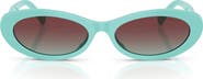 Tiffany & Co. 56mm Oval Sunglasses