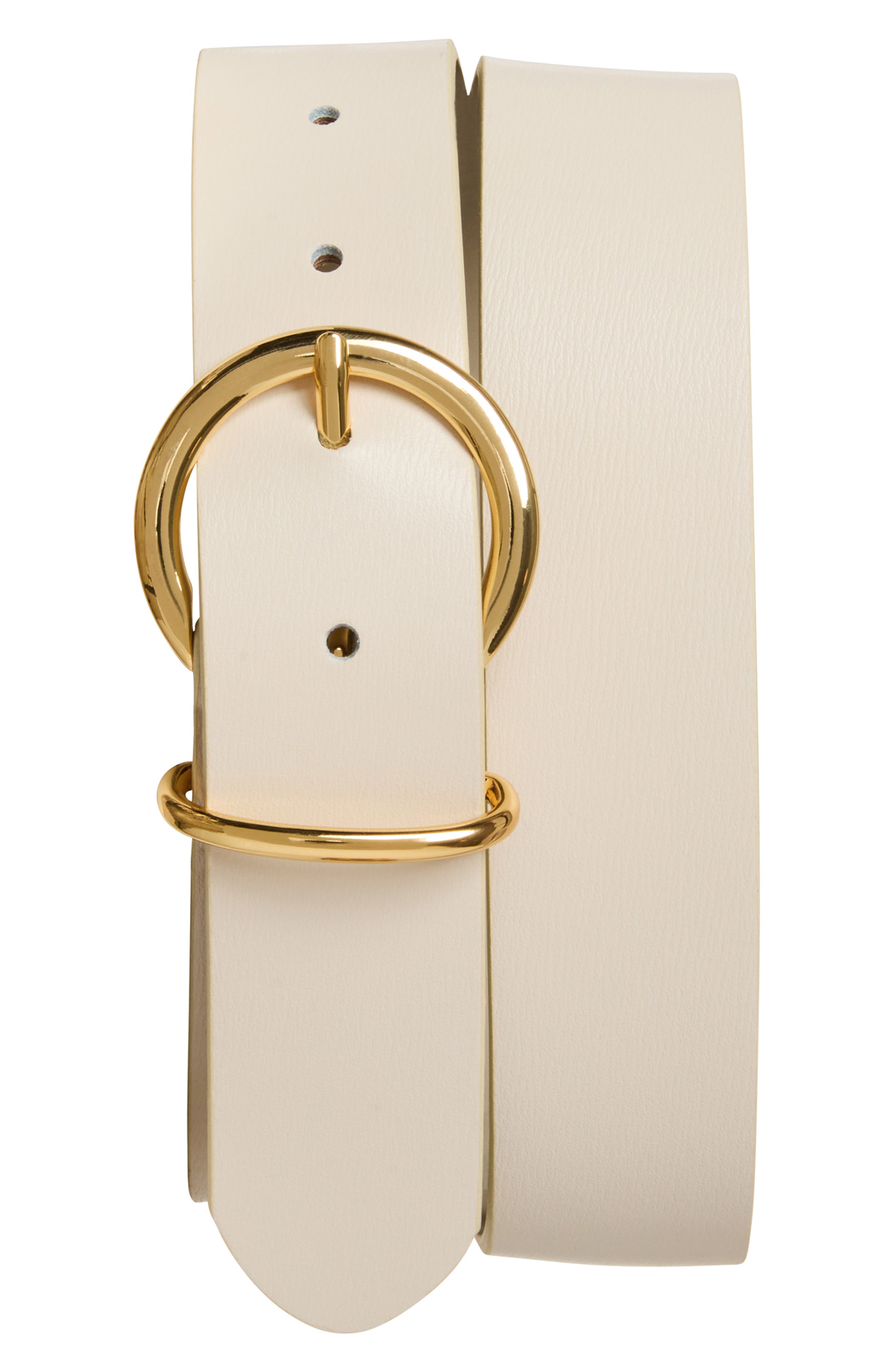 Bruno Magli Daniela Pebbled Leather Belt