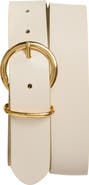 Bruno Magli Daniela Pebbled Leather Belt
