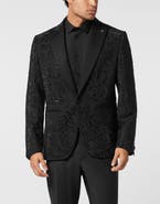 PHILIPP PLEIN Wool Blazer Lord Fit Studs &Amp; Stones Stones Men
