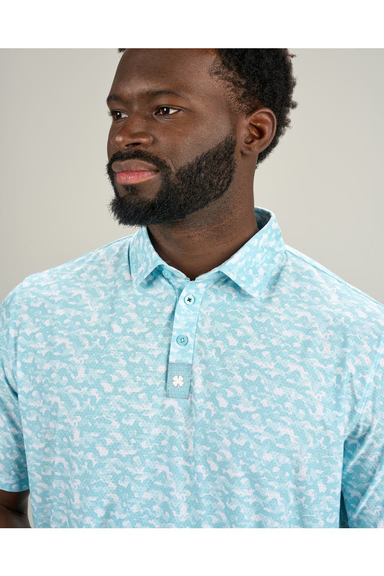 Lucky Camo Polo, Alternate, color, Jelly Mint