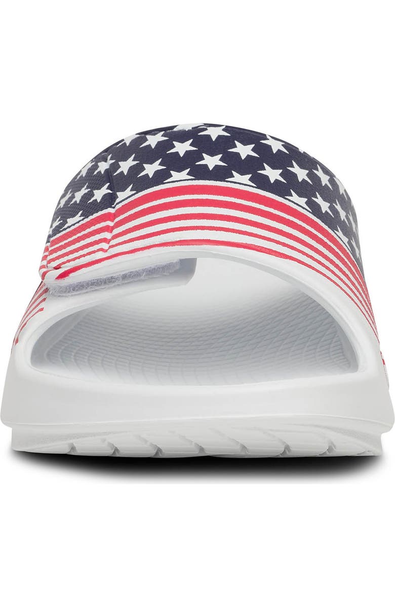 Oofos OOahh Sport Flex Slide Sandal, Alternate, color, Usa 26
