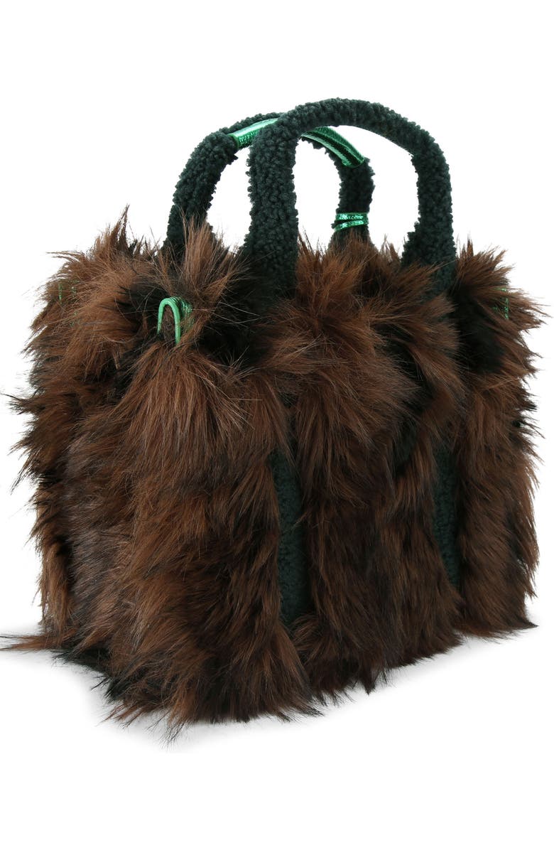 Kurt Geiger London Small Southbank Faux Fur Tote, Alternate, color,
