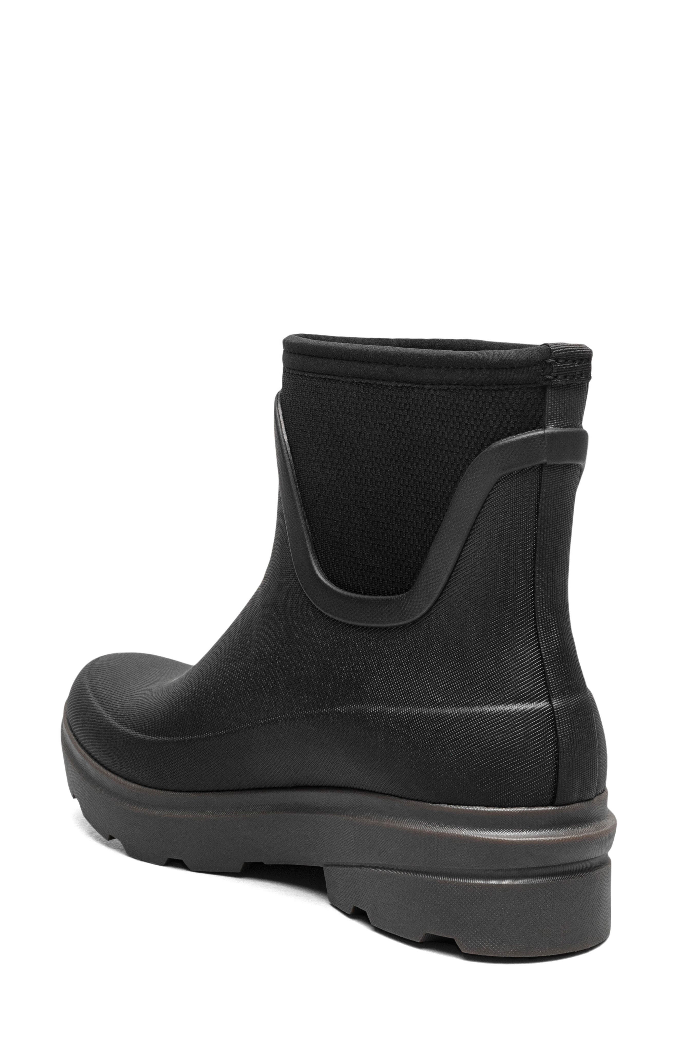 Bogs Hazel Waterproof Chelsea, Alternate, color, Black