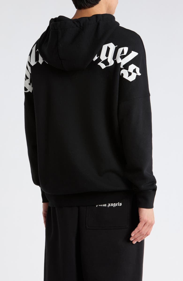 Palm Angels Logo Graphic Hoodie, Alternate, color,
