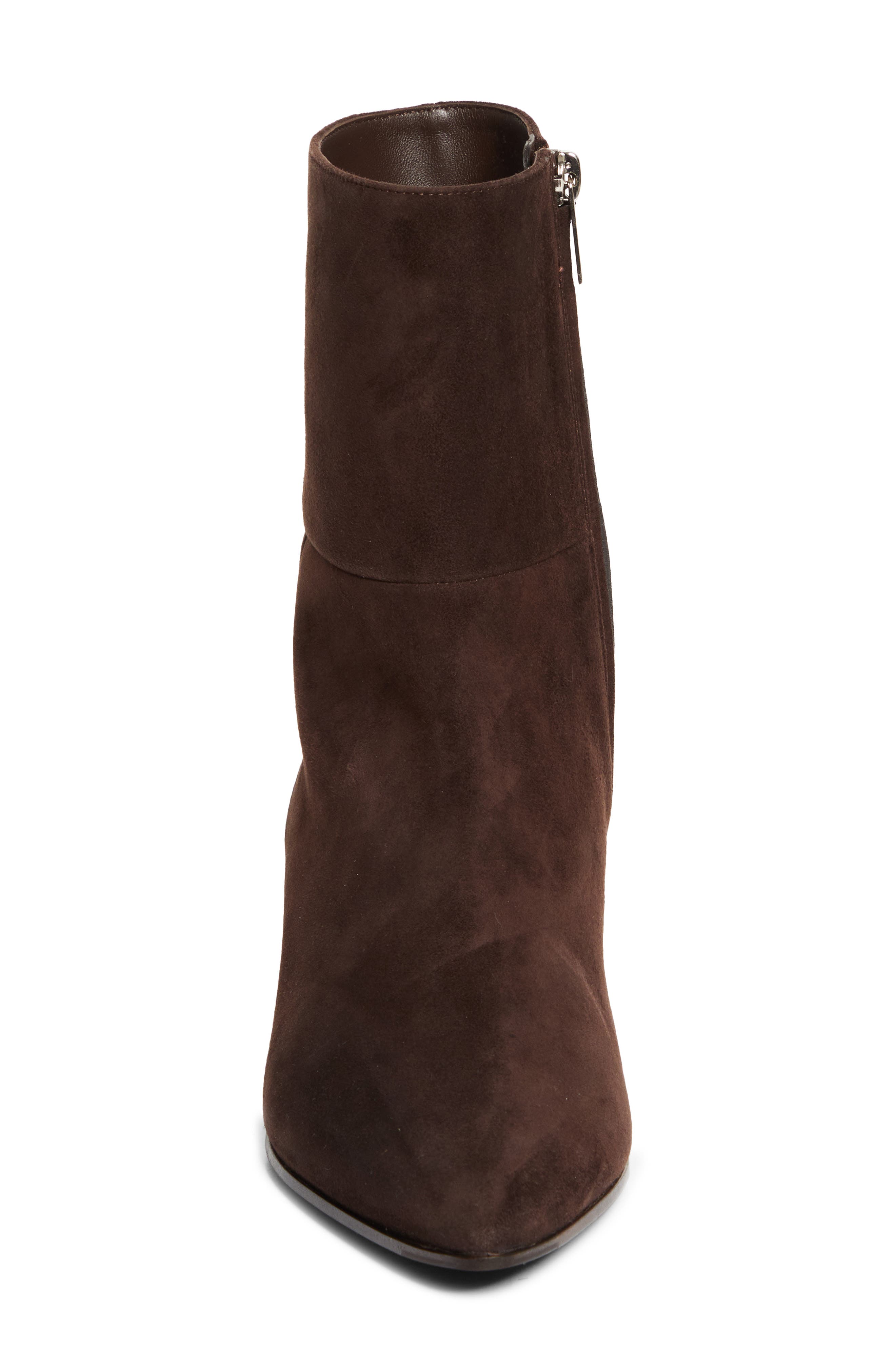 Jimmy Choo Lory Kitten Heel Ankle Boot, Alternate, color, Chocolate