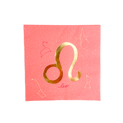 Zodiac Themed Large Napkins