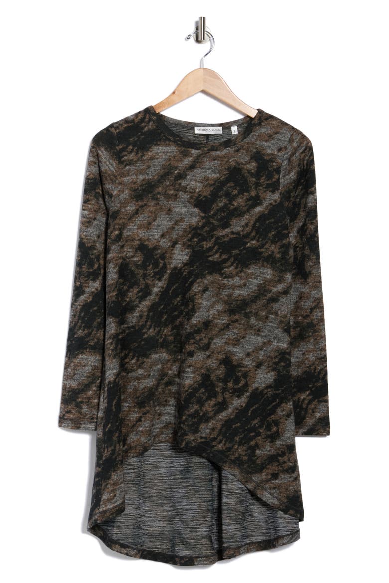 High-Low Tunic, Alternate, color, GREEN