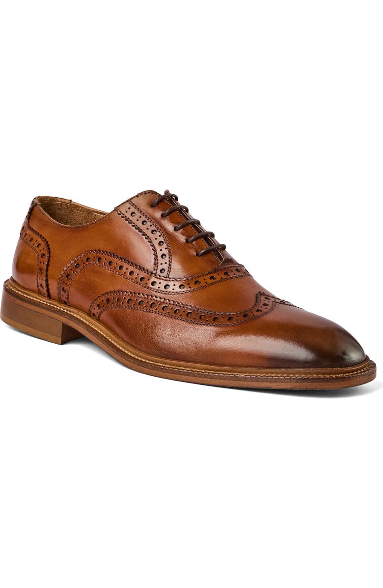 Bruno Magli Alfonso Wingtip Oxford, Main, color, Cognac