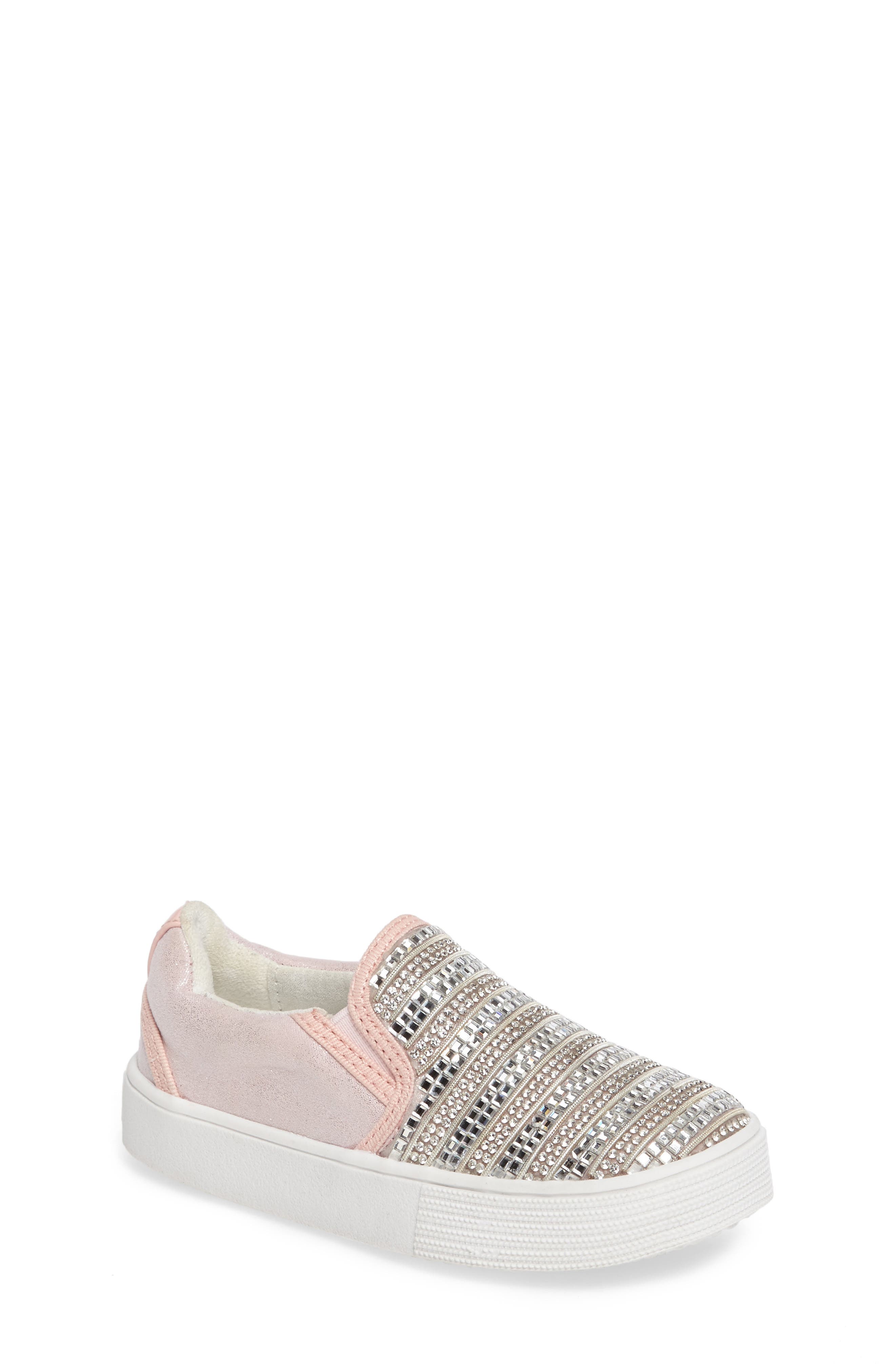 Vance Glitz Slip-On Sneaker, Main, color, PINK