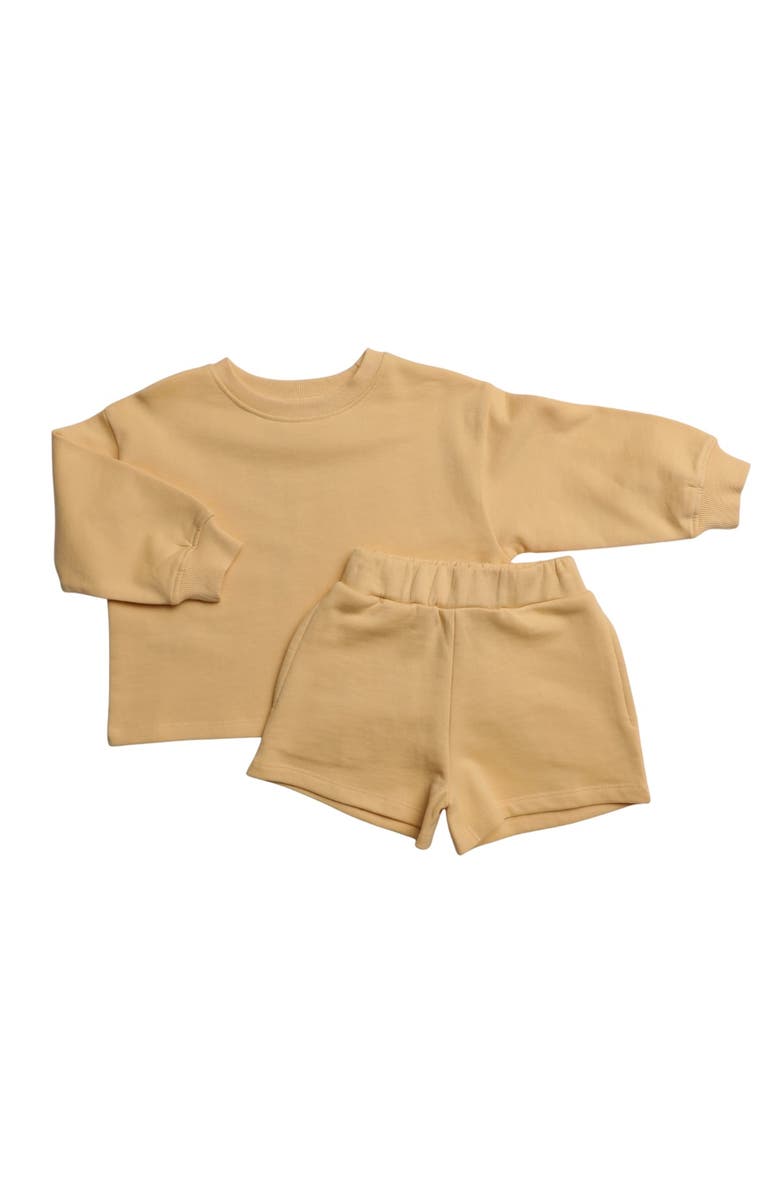 Winnie + Crew Rowe Set, Main, color, Yellow