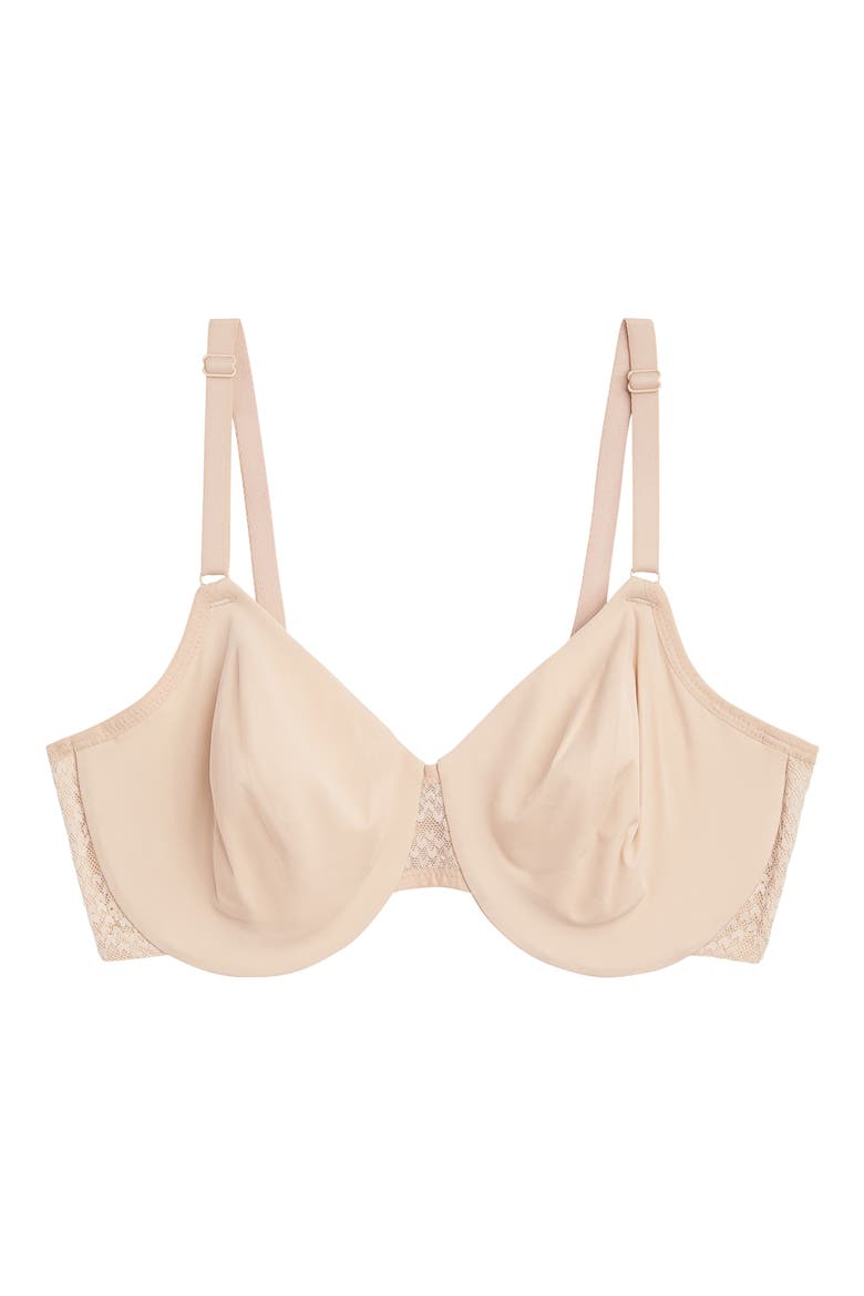 Comfort Within Reach Underwire Bra, Alternate, color, SAND