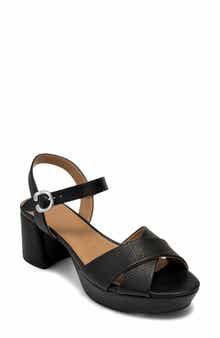 Aerosoles Charlye Ankle Strap Platform Sandal