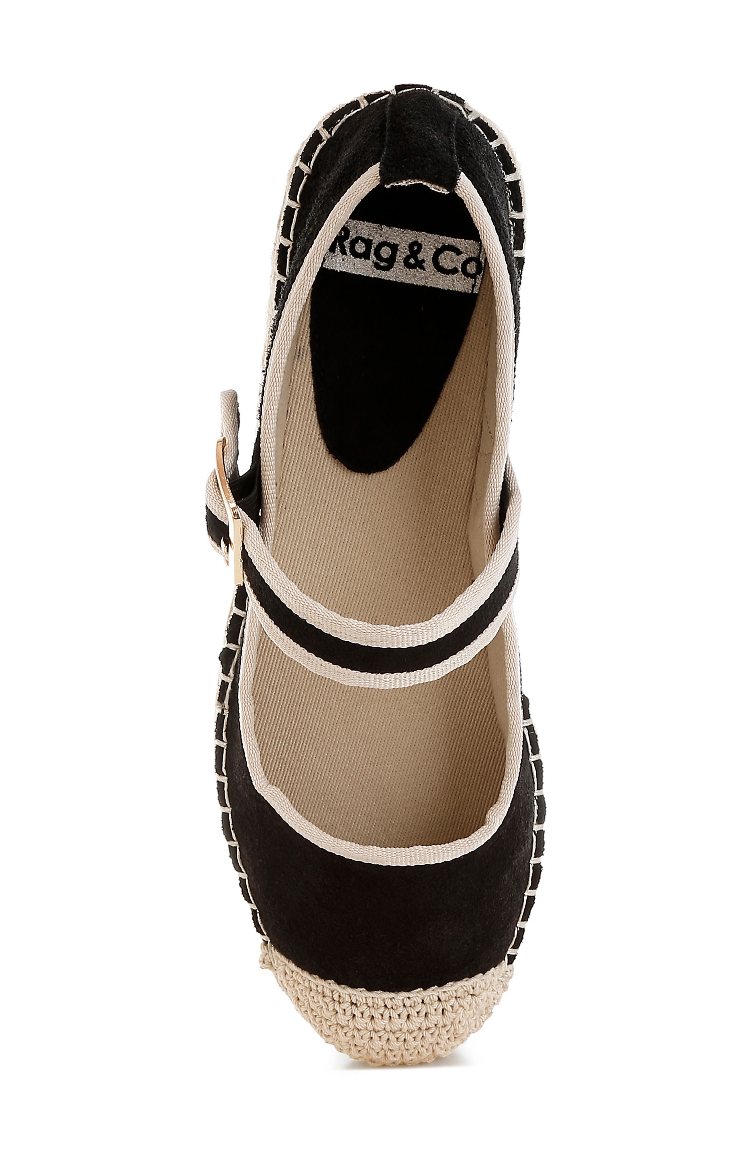 Rag & Co Bolean Espadrille Mary Jane Flat, Alternate, color, 