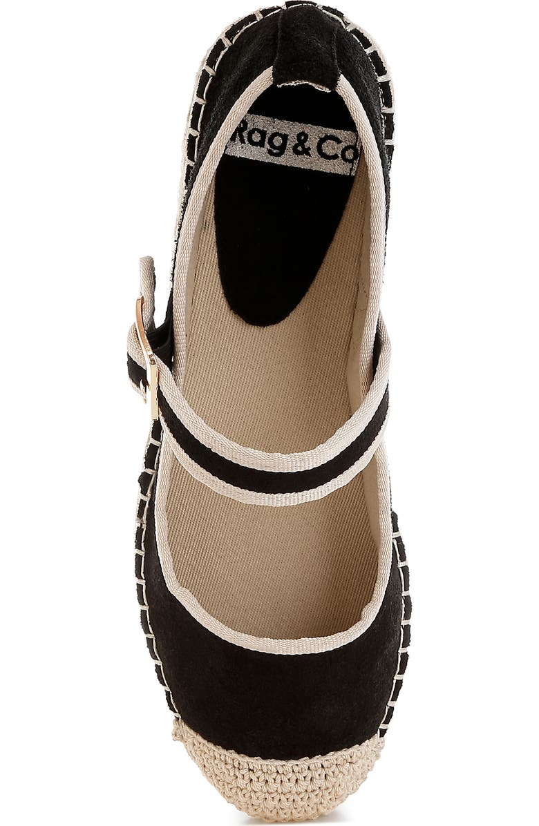 Rag & Co Bolean Espadrille Mary Jane Flat, Alternate, color,
