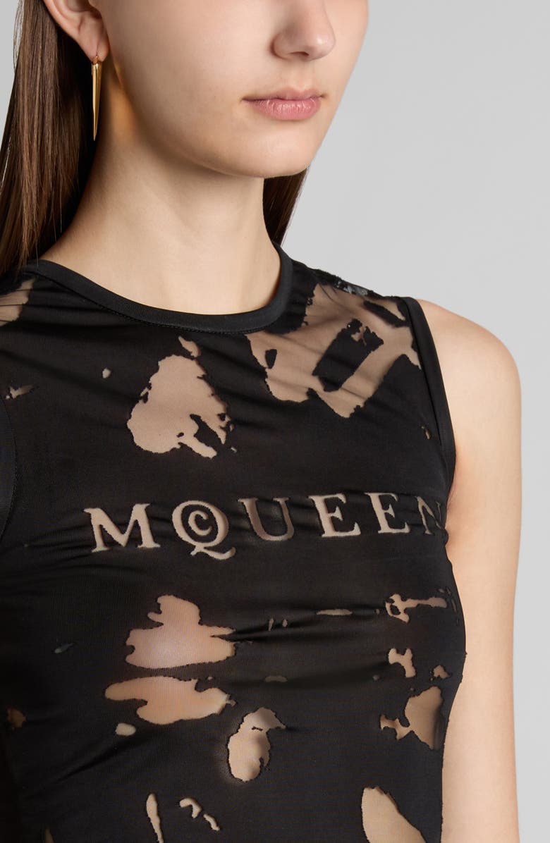 McQueen Distressed Logo Tank, Alternate, color, 