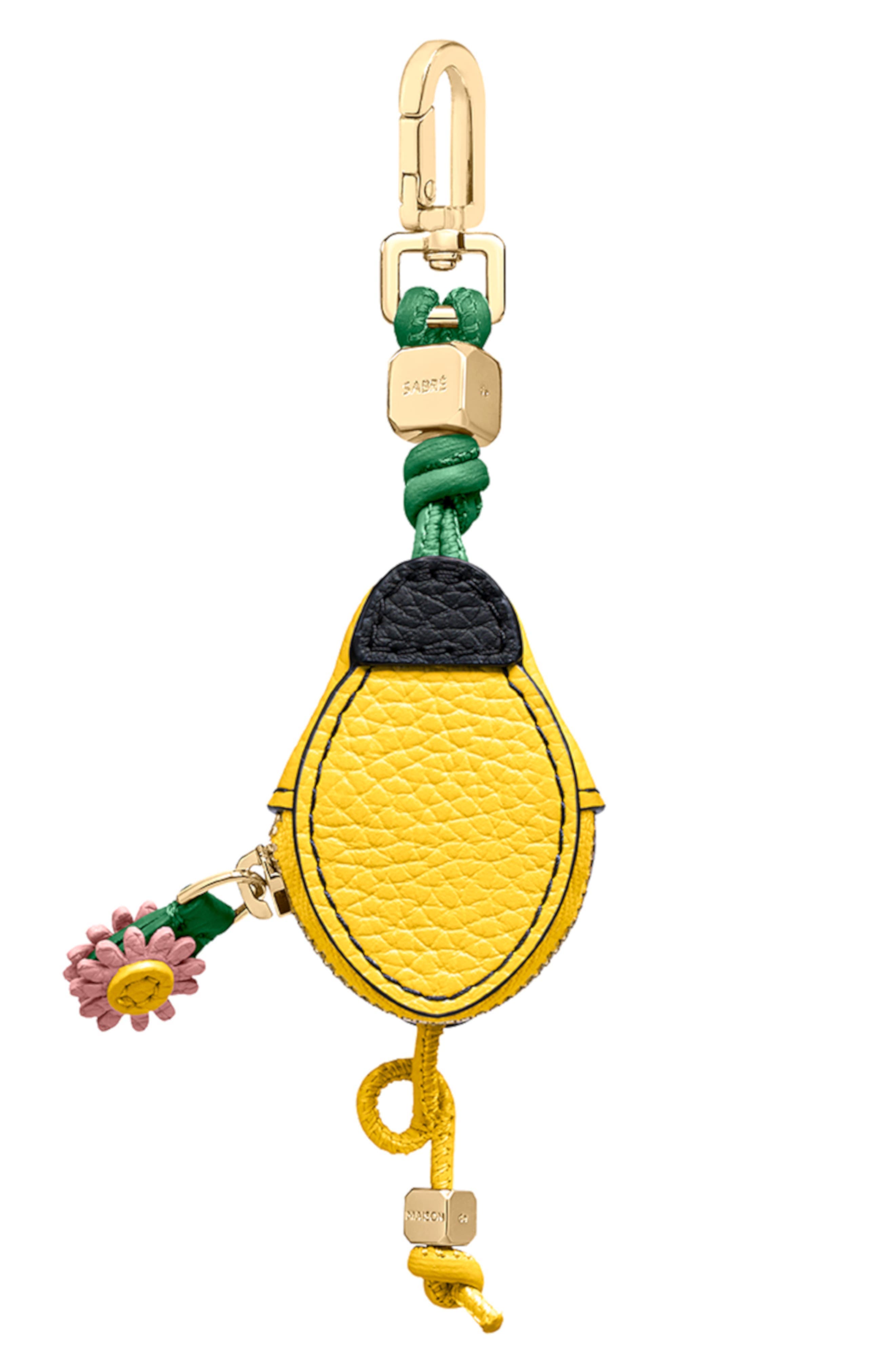 The SABRÉMOJI Garden Bug Charm, Alternate, color, Bumblebee