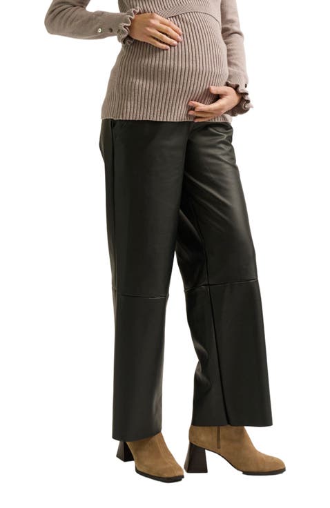 Alix Maternity Faux Leather Pants