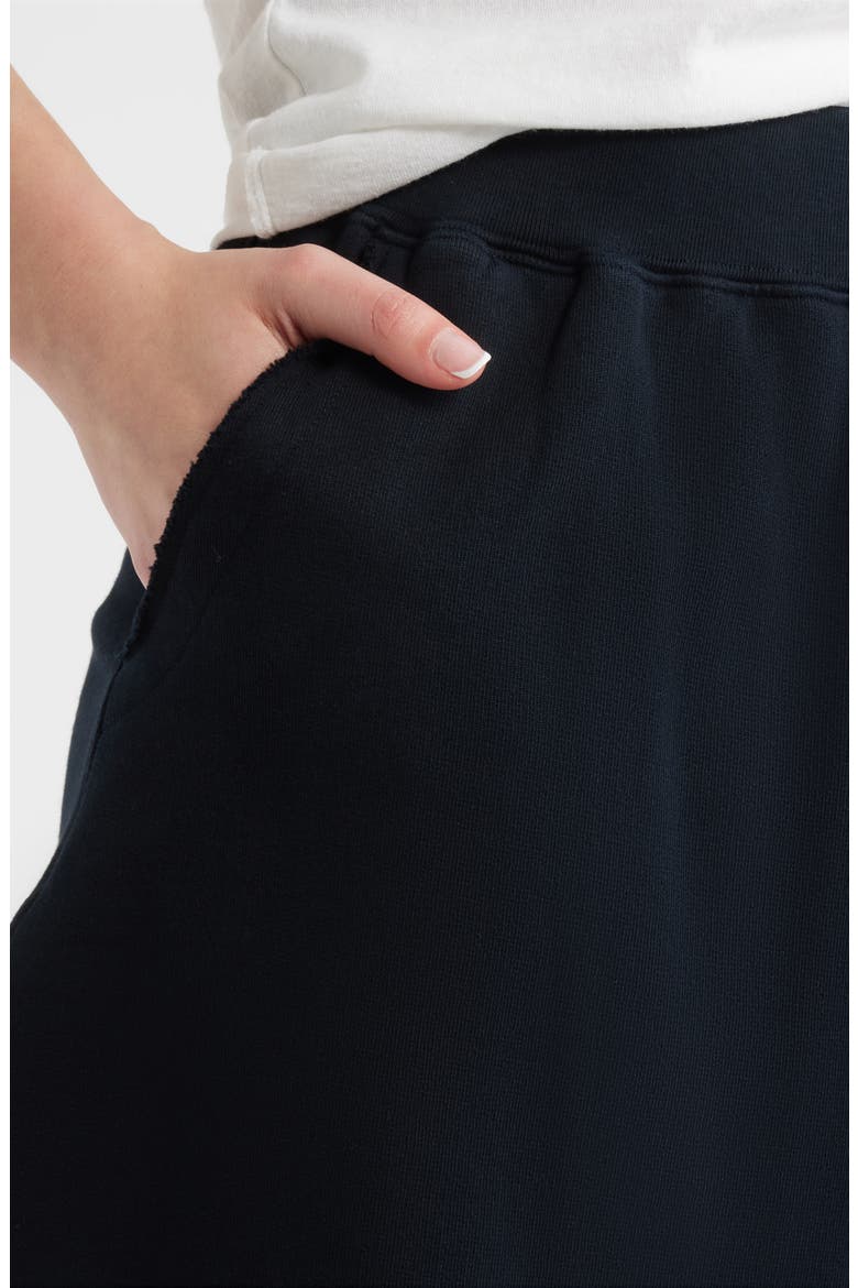 Kennedy Cotton A-Line Skirt, Alternate, color, BRITISH ROYAL NAVY