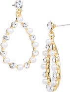 Cara Teardrop Drop Earrings