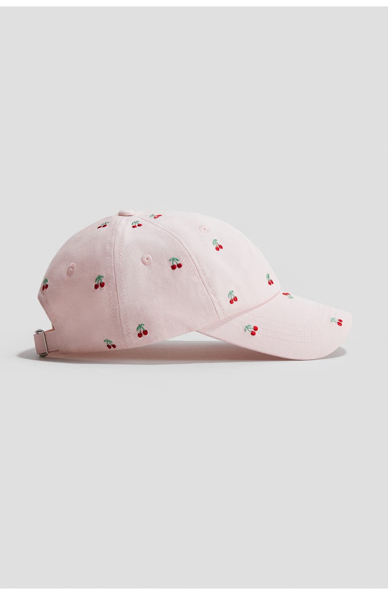 H&M Cap, Alternate, color, Light Pink/Cherries