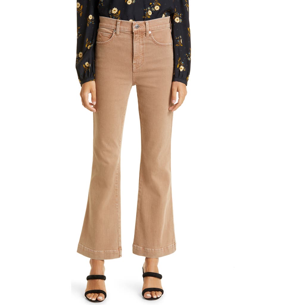 Veronica Beard Carson High Waist Ankle Kick Jeans