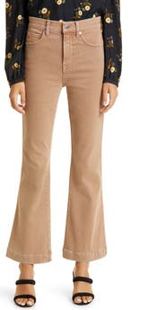 Veronica Beard Carson High Waist Ankle Kick Jeans