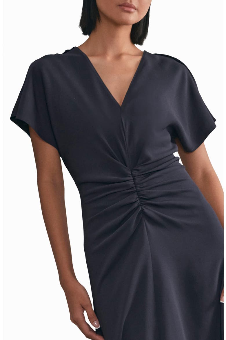 Rowe Dolman Sleeve Jersey Midi Dress, Alternate, color, NAVY