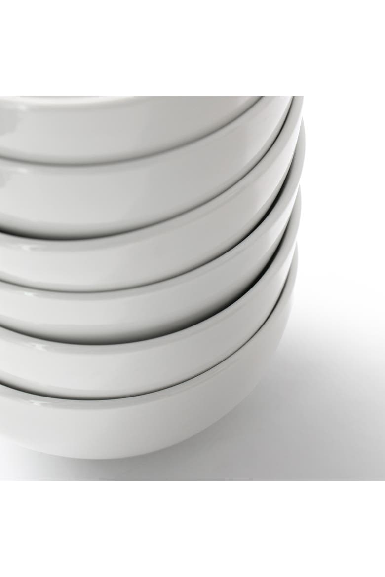 Professional Kitchen 12 Piece Porcelain Bowl Set, Alternate, color, White
