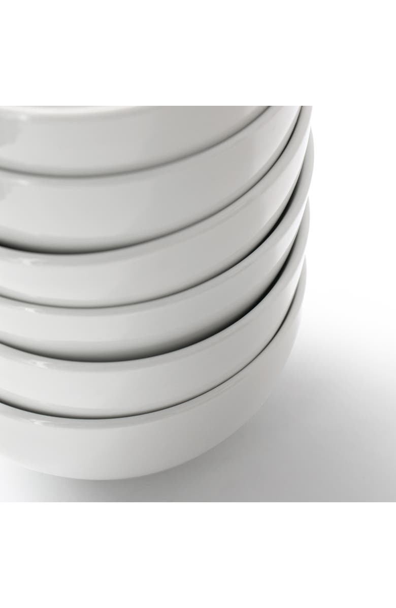 Elama Professional Kitchen 12 Piece Porcelain Bowl Set, Alternate, color, White