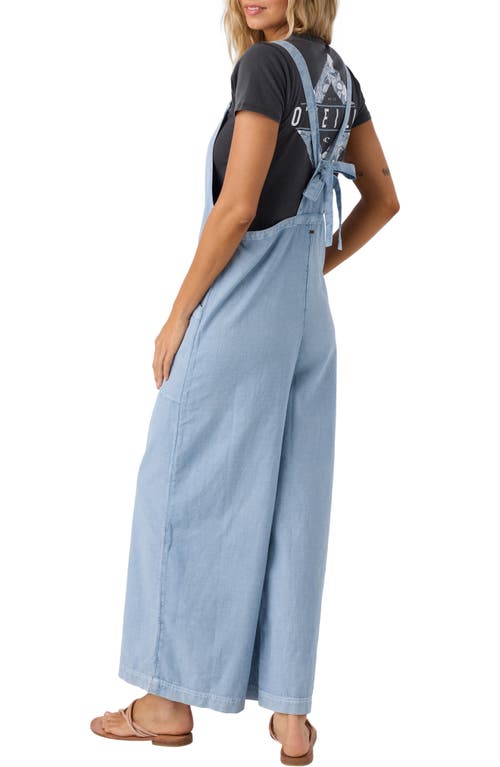 O'neill Juniors' Summerlin Wide-leg Jumpsuit In Blue