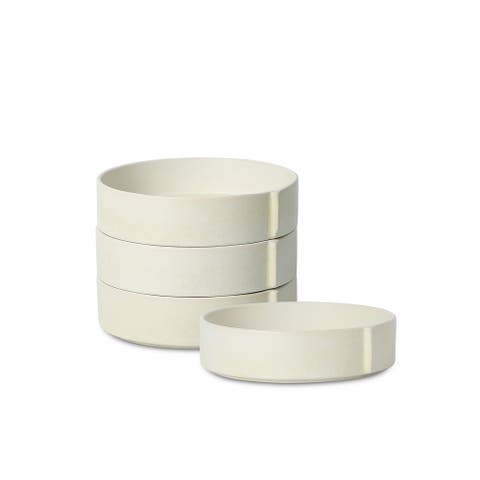 Bao Stoneware 4-Piece Pasta Bowl Set