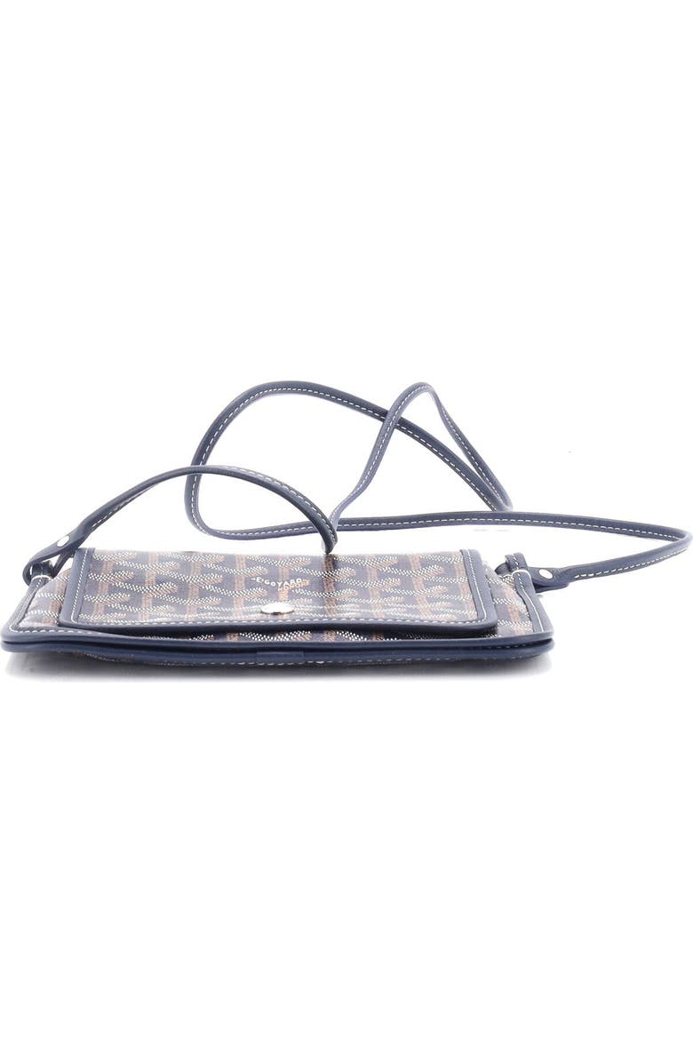 Pre-Owned Goyard Plumet Clutch Wallet Coated Canvas, Alternate, color,