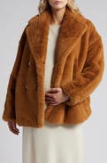Emilia George Maia Faux Fur Coat