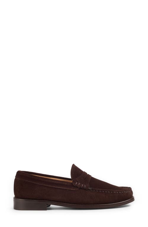 Lk Bennett Solo Penny Loafer In Brown