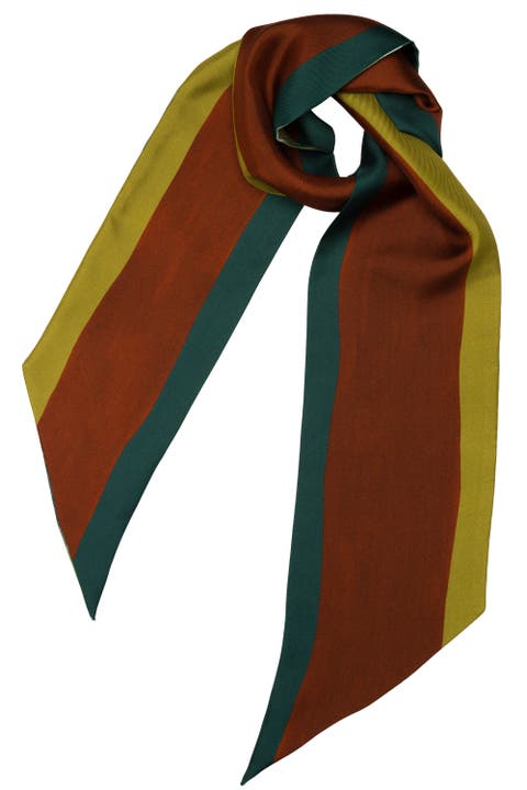 Lia - Skinny Silk Scarf