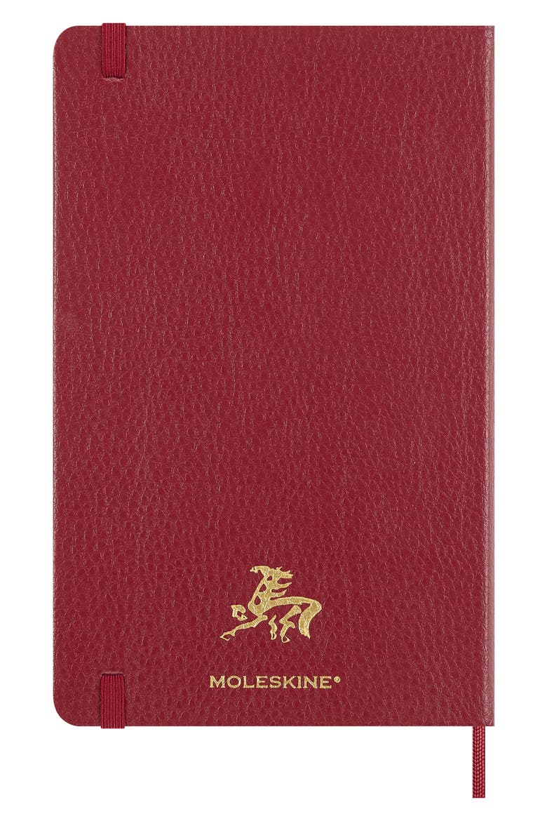 Year of the Fire Horse Notebook, Alternate, color, RED/ GOLD LETTERING