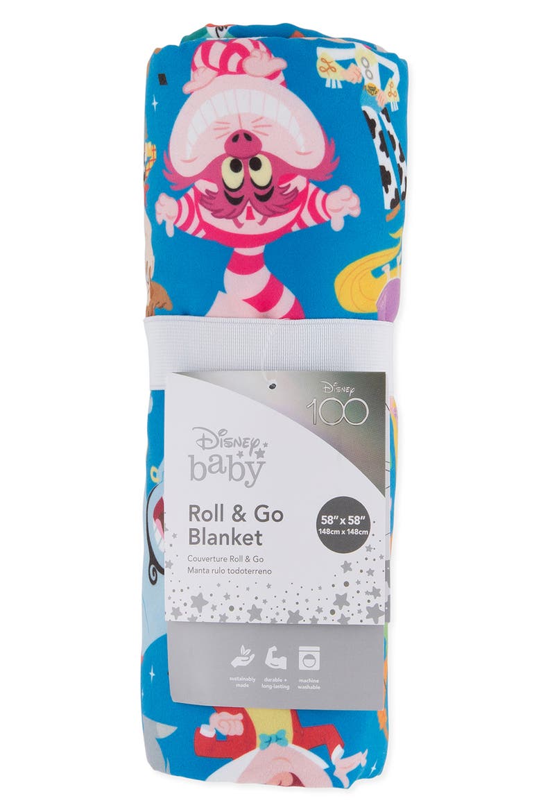 x Disney Roll & Go Blanket, Alternate, color, DISNEY 100 YEARS CELEBRATION