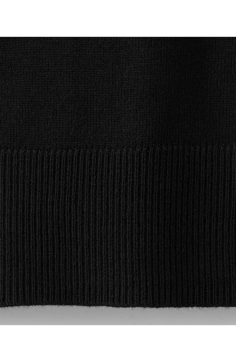 MANGO Turtleneck Sweater, Alternate, color, Black