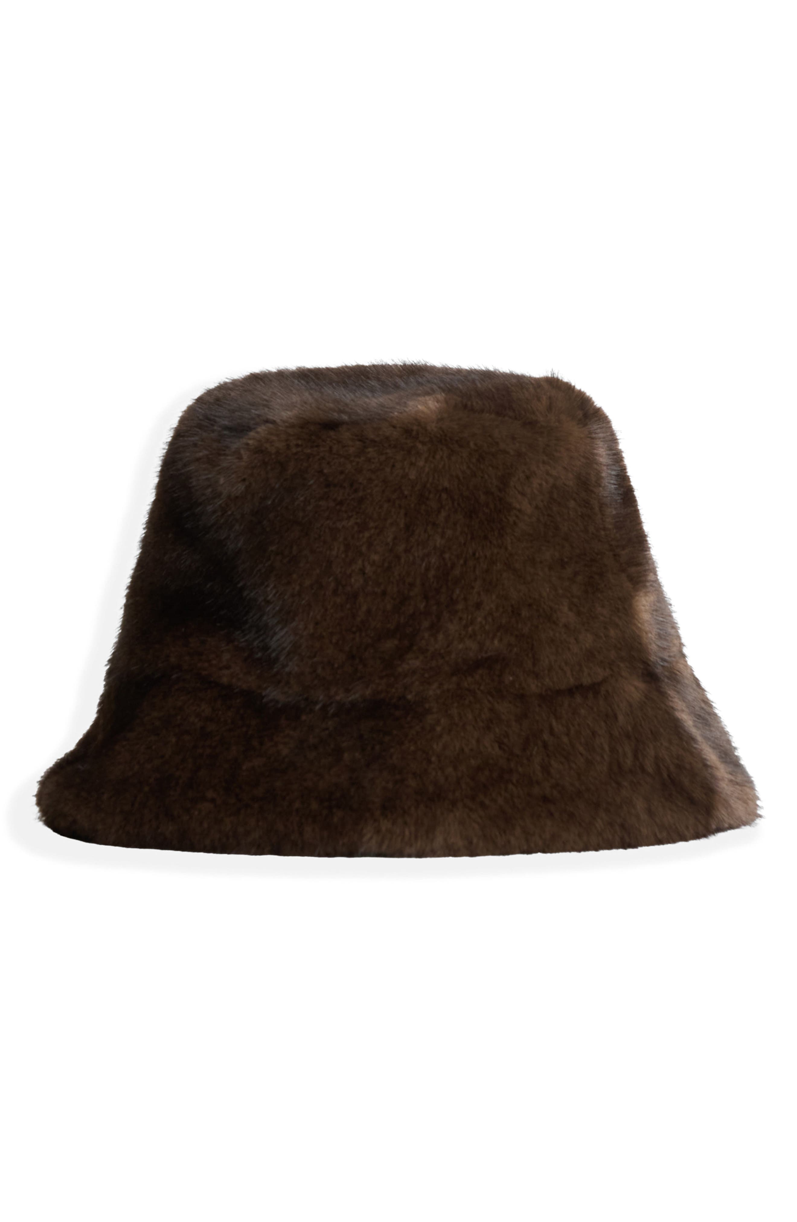 Dani Faux Fur Bucket Hat