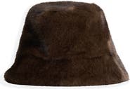 Noize Dani Faux Fur Bucket Hat