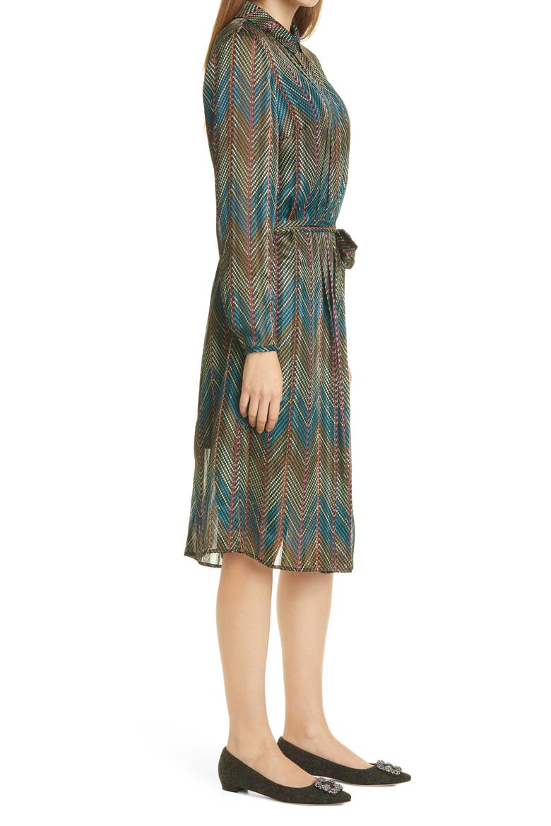 Saphy Shirt Dress, Alternate, color, KHAKI