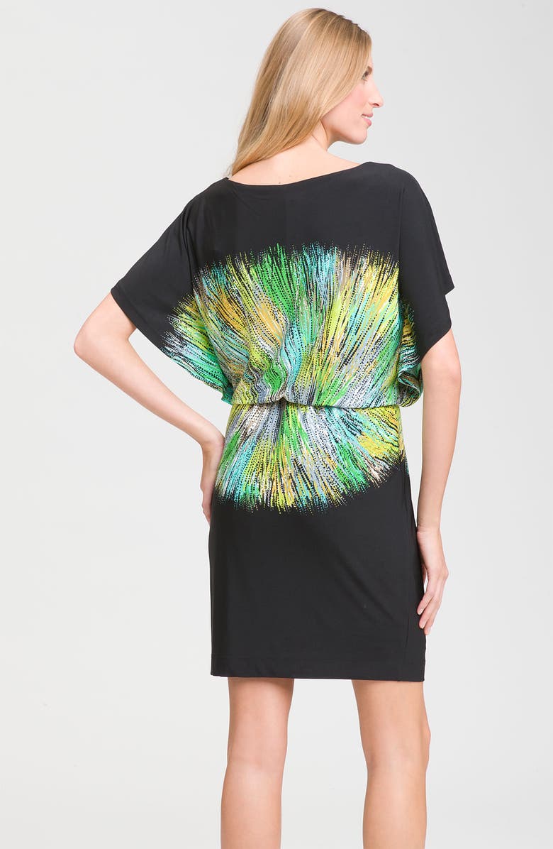 Maggy London Matte Jersey Blouson Dress, Alternate, color, 