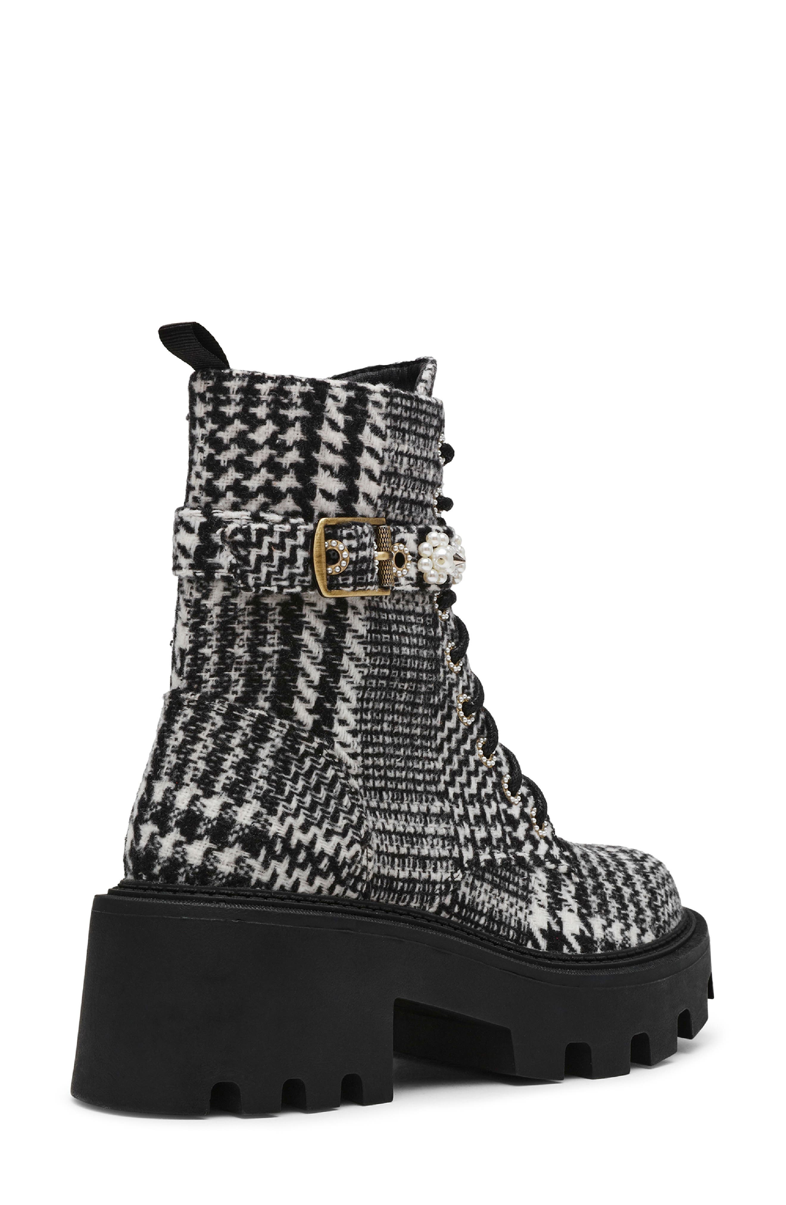 Betsey Johnson Heathr Lug Sole Platform Bootie, Alternate, color, 