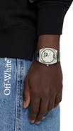 Off-White Side Note Automatic Bracelet Watch, 41mm