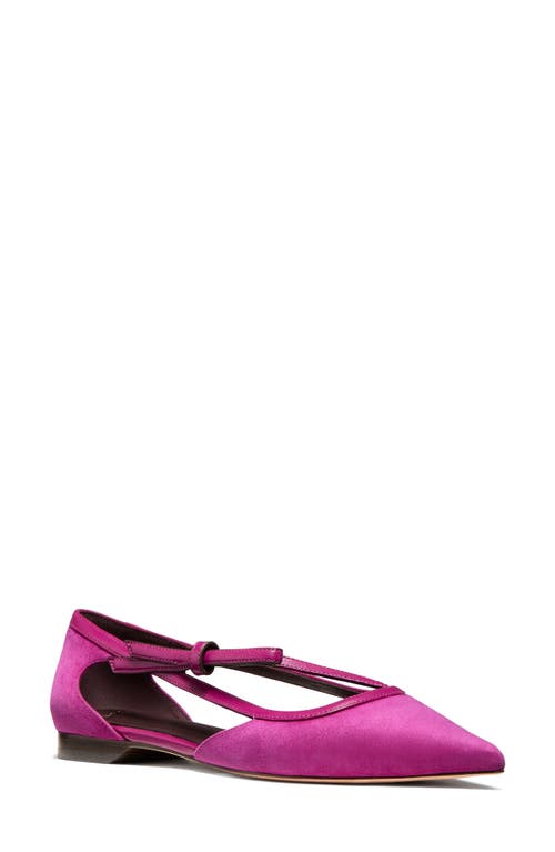 Kate Spade New York Loop Pointed Toe Flat In Purple