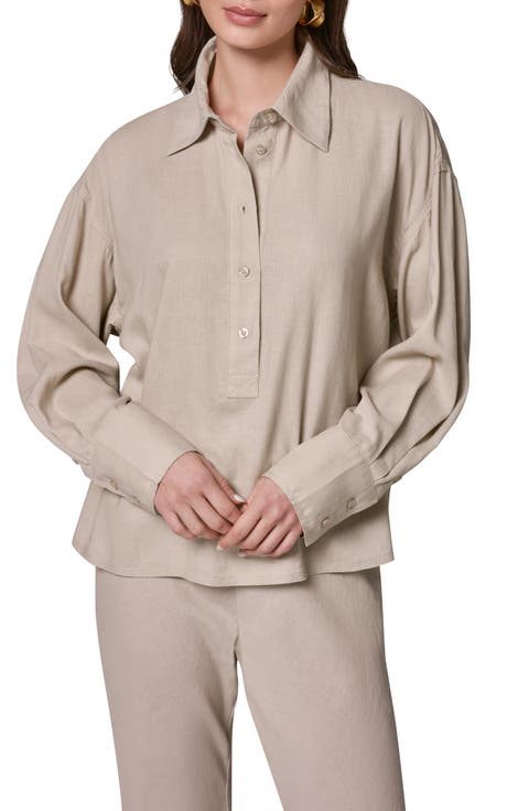 Linen Blend Top