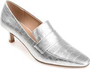 Journee Collection Celina Loafer Pump - Wide Width